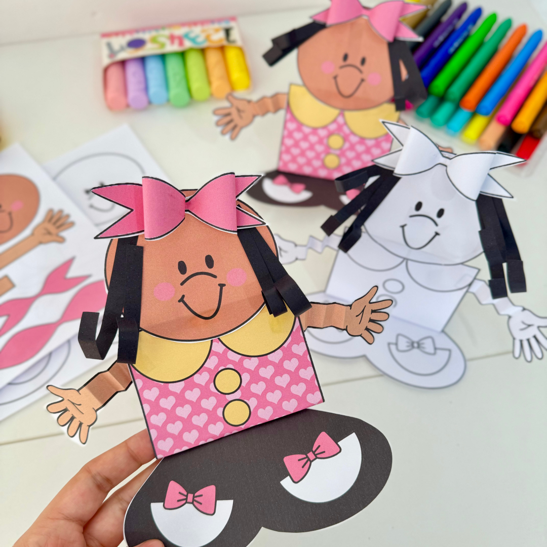 Atividade 3D “Menina Bonita do Laço de Fita"