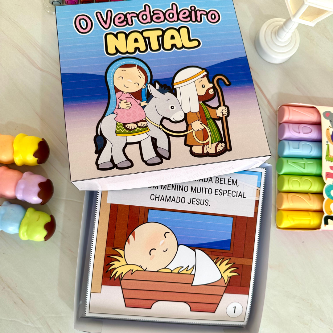 História na Caixa O Verdadeiro Natal