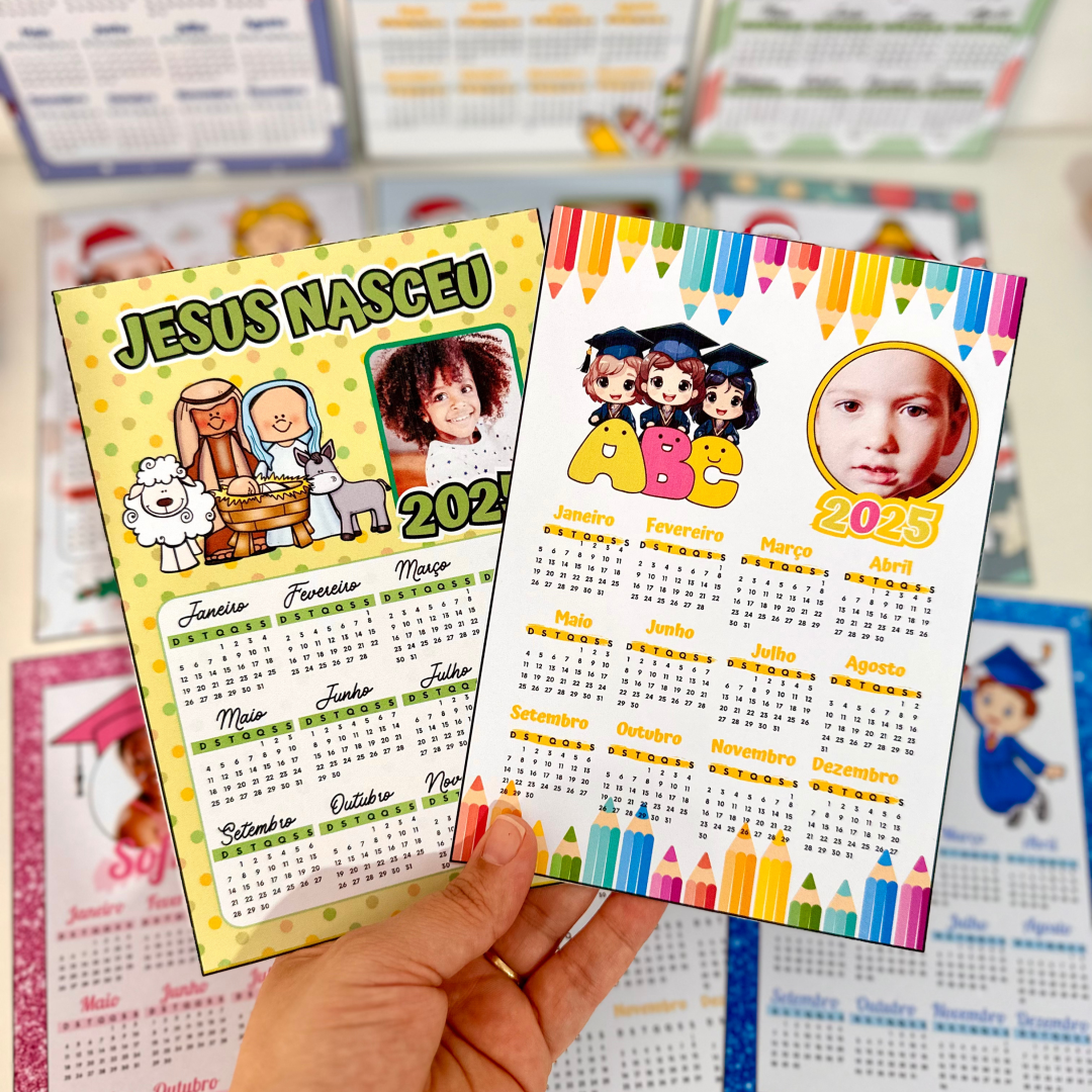 Calendário Editável 2025