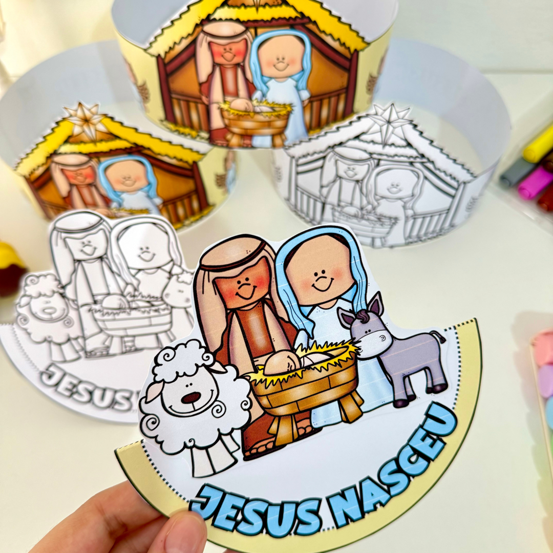 Presépio Dançante e Coroa