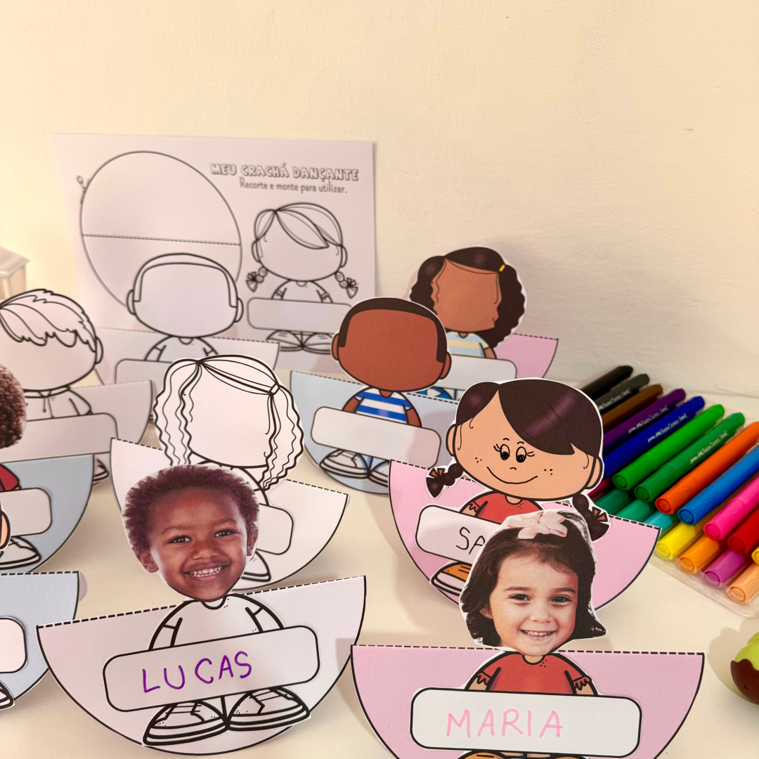 Crachá de mesa Dançante