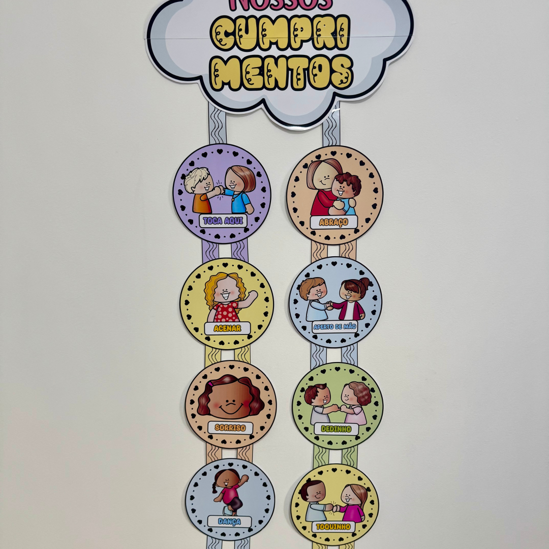 Mural “Nossos Cumprimentos”