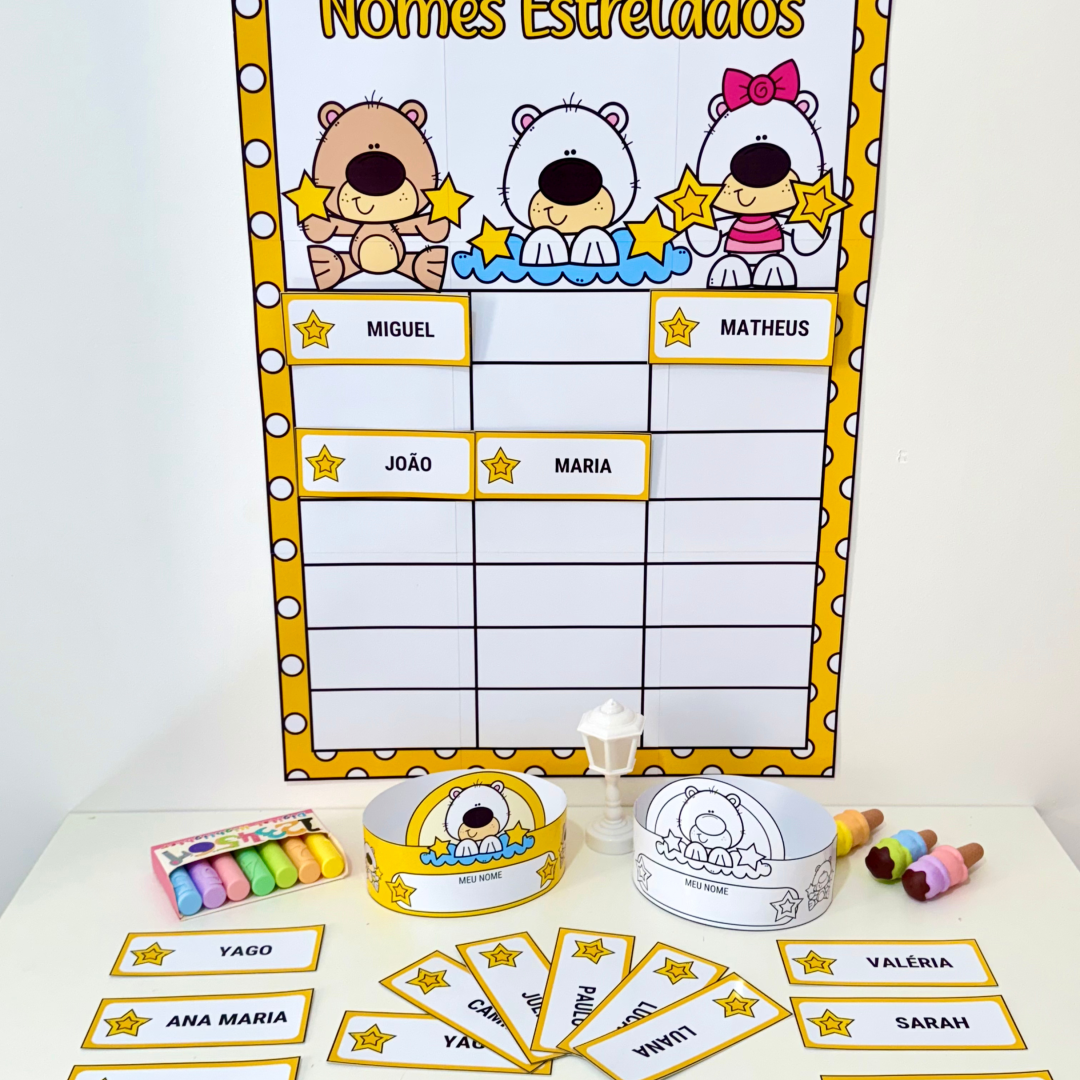 Chamadinha Nomes Estrelados