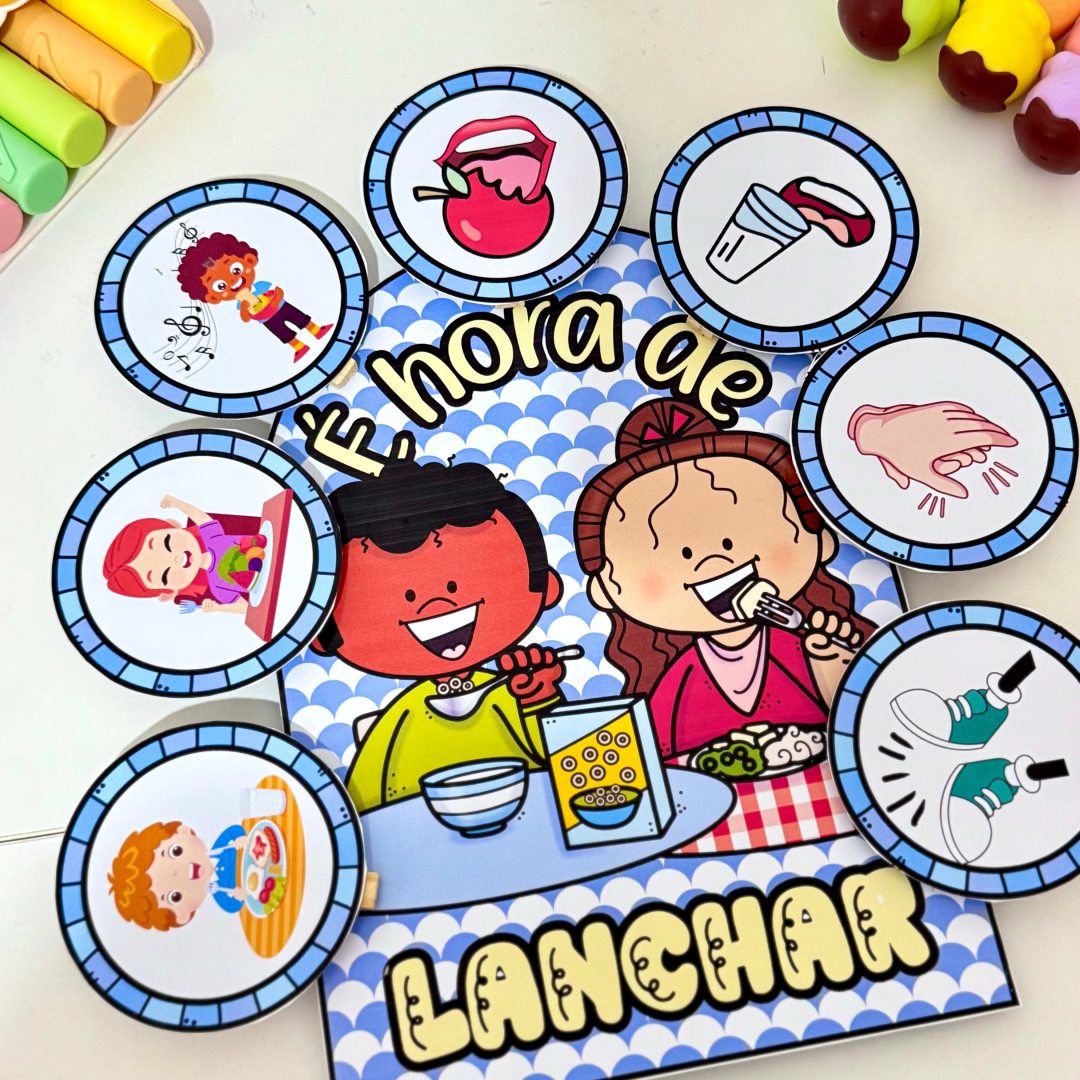 Luva musical É hora de Lanchar