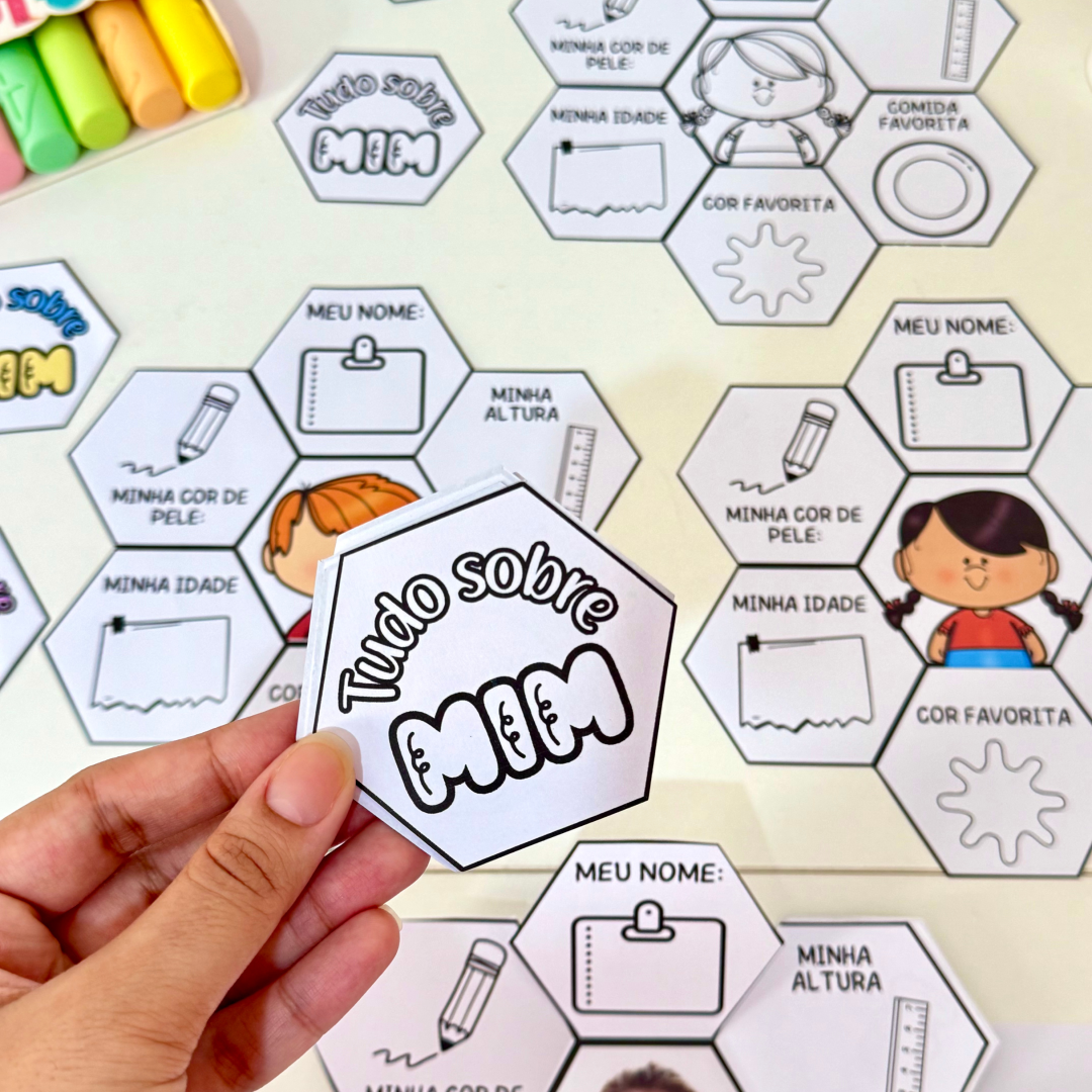 Lapbook Tudo sobre mim