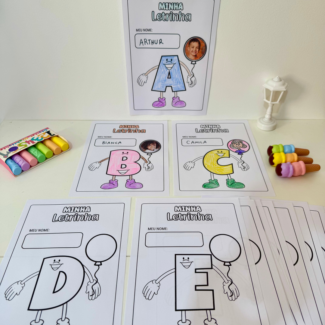 Atividade Minha Letrinha de A À Z