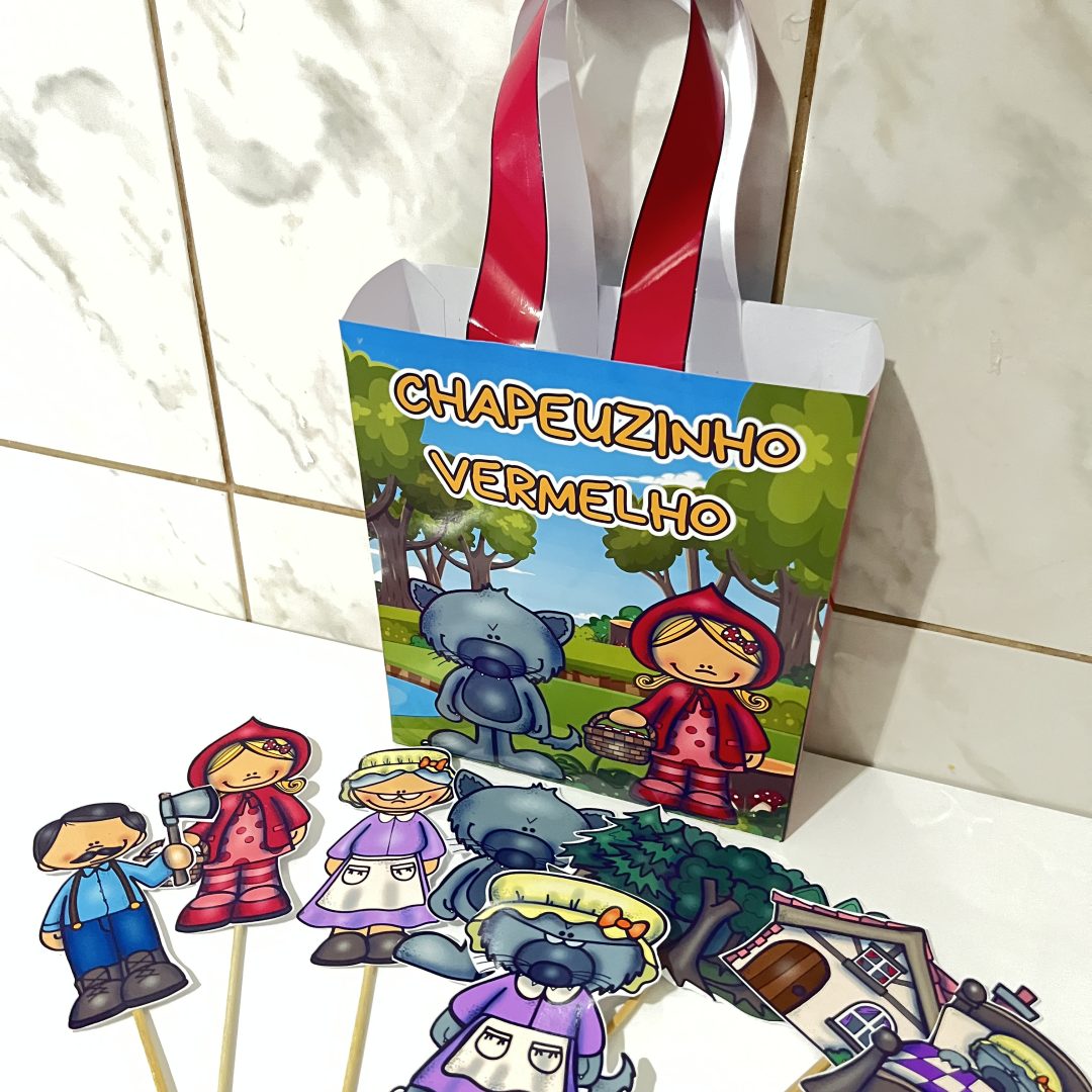 Sacolinha Chapeuzinho Vermelho