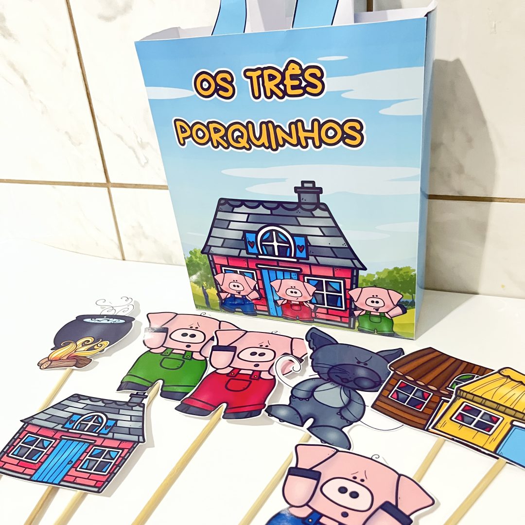 Sacolinha Três Porquinhos
