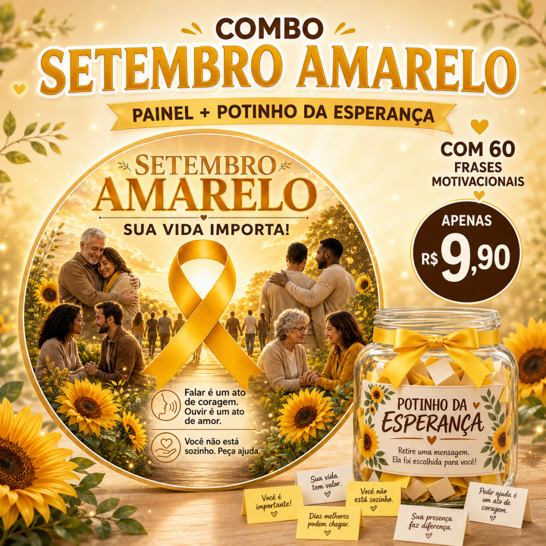 Setembro Amarelo Adulto