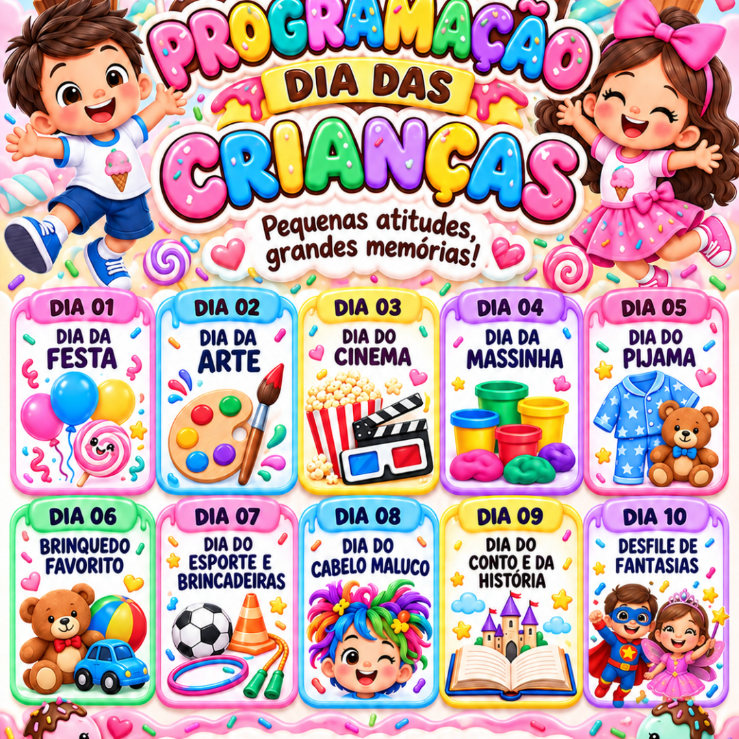 Painel Programação Semana da Criança