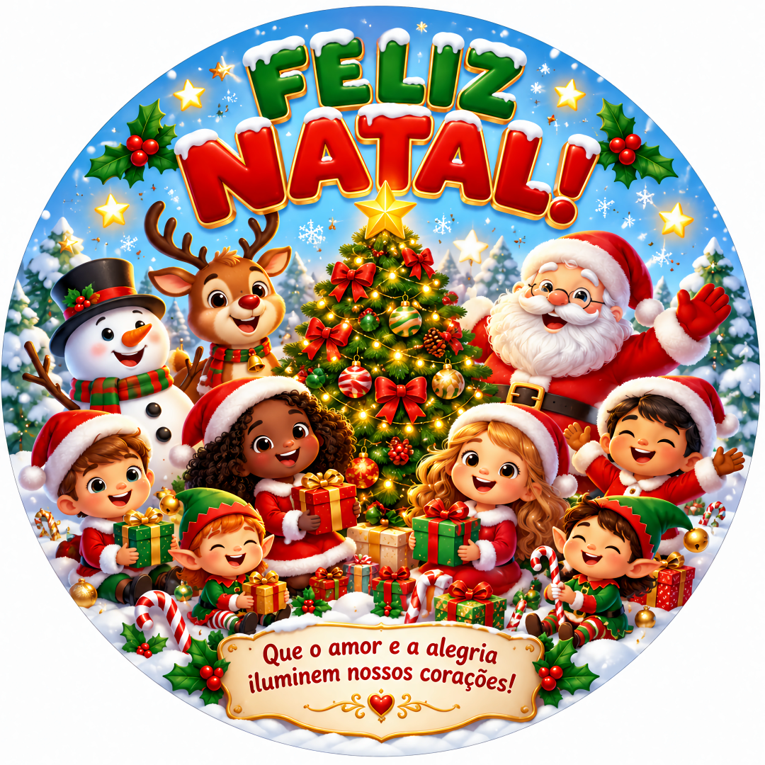 Painel Natal Neve